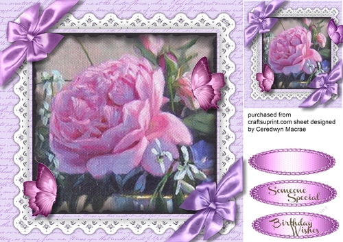 Beautiful Butterflys and Roses 6