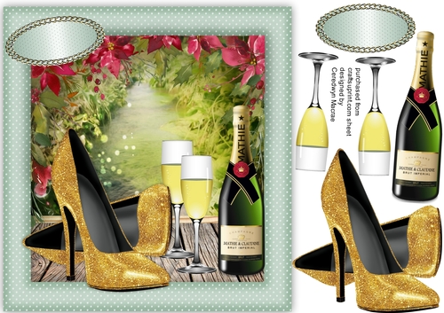 Golden Shoes and Champagne 