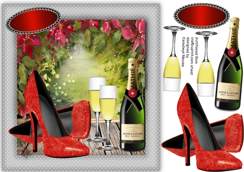 Red  Shoes and Champagne 