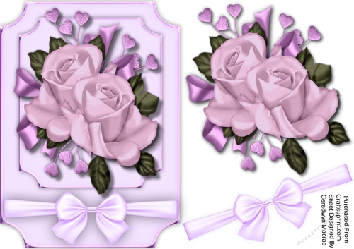 Beautiful Lilac Roses 
