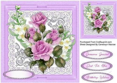 Beautiful Jasmine and Roses
