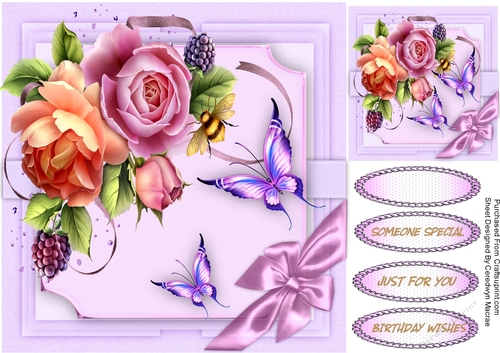 EnglishRoses and Butterflys 
