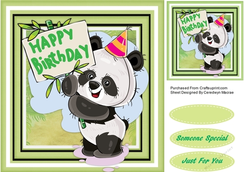 Pandas Birthday Wishes