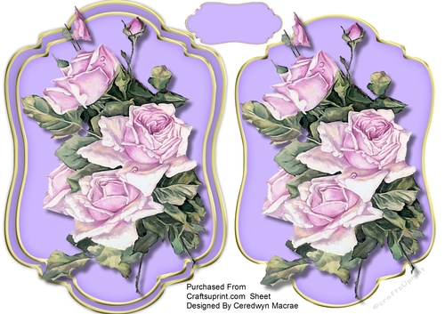 Beautiful Soft Lilac  Roses 