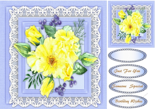 Lovely Sunny Yellow Roses