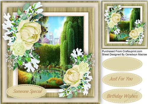Beautiful Cream Roses 