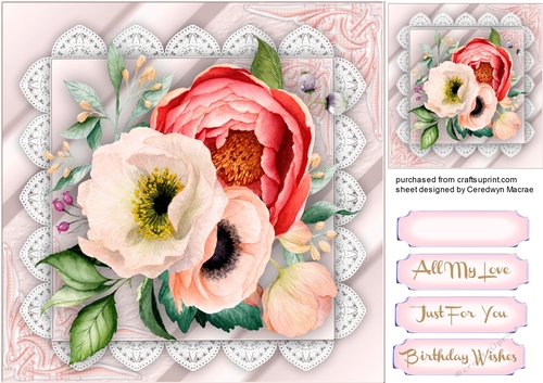 Boho Pinks and Vintage Lace 