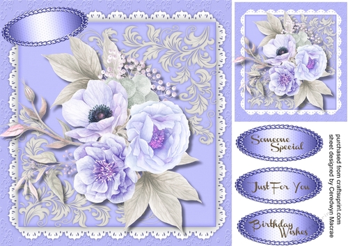 Beautiful Nochturn Roses on lace 
