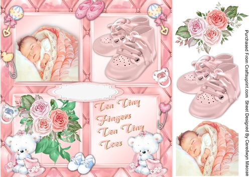 Ten Tiny Fingers , Ten Tiny Toes ( Pink ) 