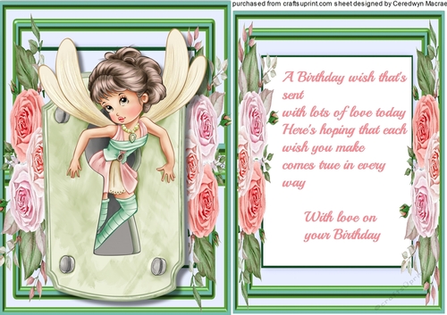 Fairy though the Keyhole , and verse 