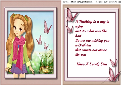 Fashion Girl 3, with Verse