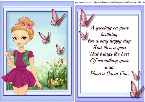 Fashion Girl 5, with Verse