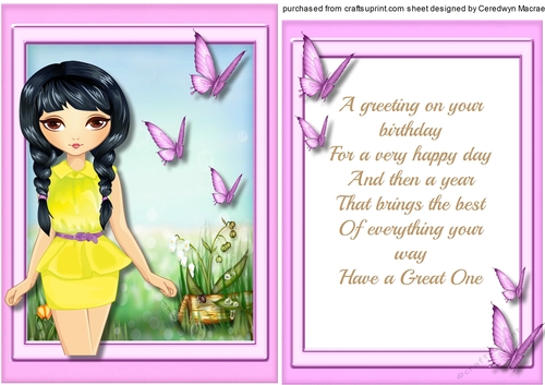 Fashion Girl 6, with Verse
