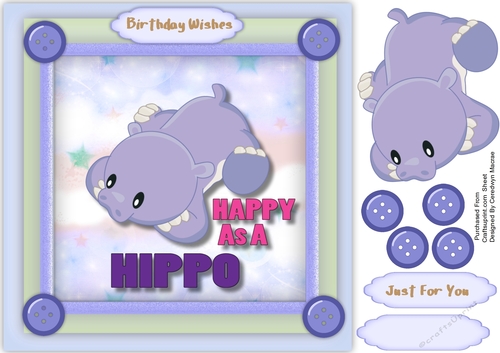 Love You ,Baby Hippo