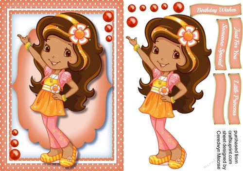 Girl in Tangerine 