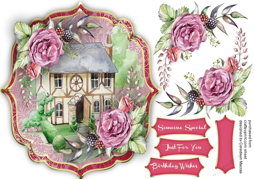 Country Manoe and Roses