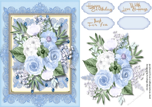 Beautiful Blue and White 