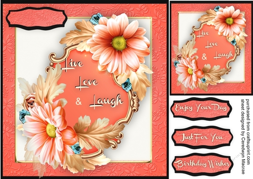 Beautiful Coral Florals
