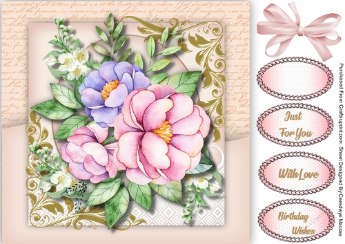 Beautiful Fantasy Roses and Jasmine 