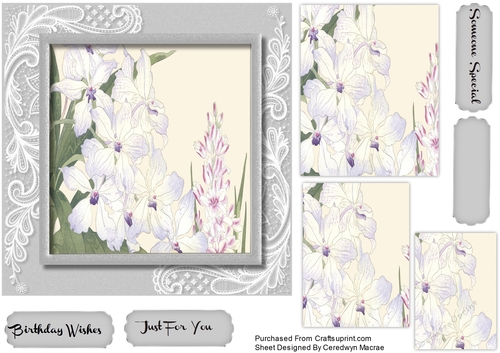 Beautiful Japanese woodblocow flowers 