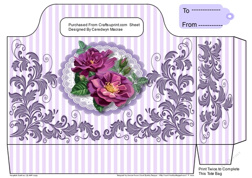 Lovely Lilac Tote Bag