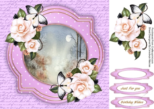 Magnolias and Butterflys