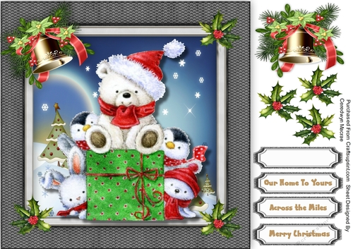 Christmas Teddy and Friends 