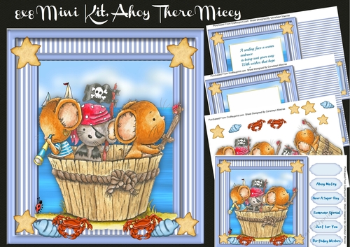 8x8 Mini Kit , Ahoy There Micey