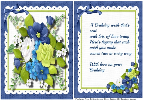 Beautiful Enchanting Roses with Verse