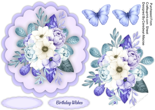 Lilac Mixed Anenomes 