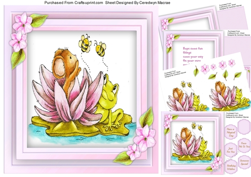 8x8 Mini Kit, Bee Mice and Hoppy