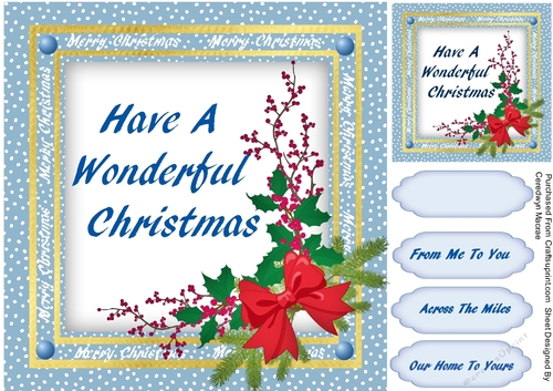 Have a Wonderful Christmas 