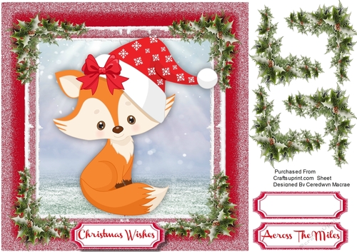 Cute Christmas Fox