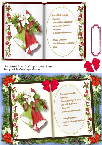 Christmas Book , with Bells 