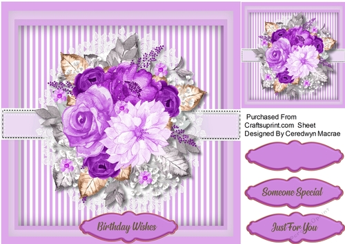 Beautiful Lilac Roses 