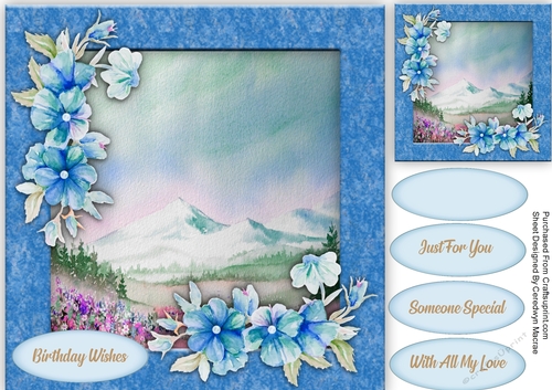 Beautiful Meadows With Flowers 