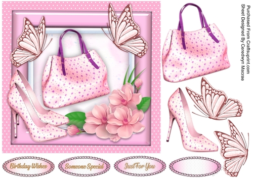 Beautiful pink Ladies Accessories 