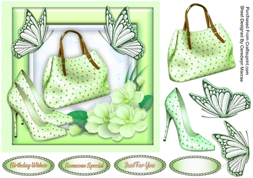 Beautiful Lime Green  Ladies Accessories 