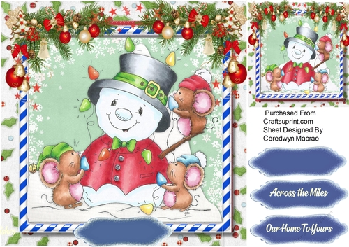 Snowman The Christmas Tree 