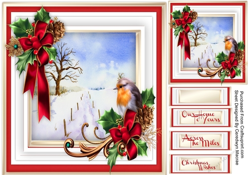 Robin in the Holly 