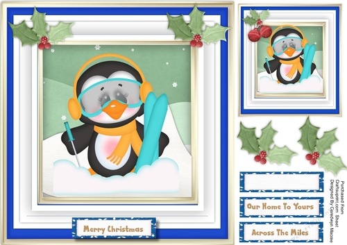 The Penguin Skier 