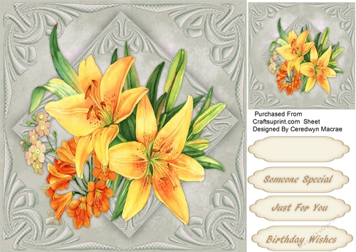 Stunning Yellow Lillies 