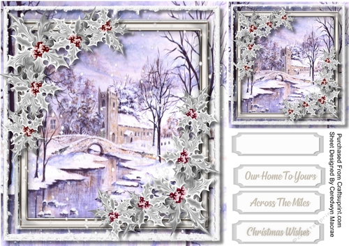 Beautiful Christmas  3, Church in the Snow