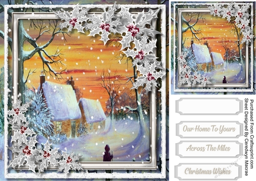 Beautiful Christmas  8, Winter Sunset
