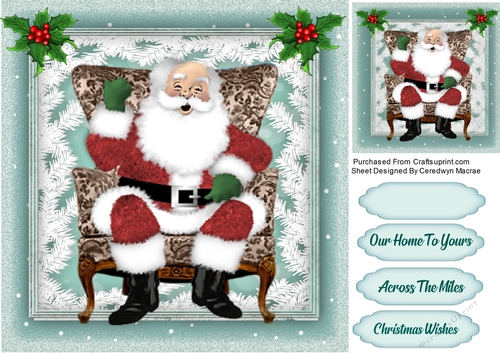 Santas Christmas Chair 
