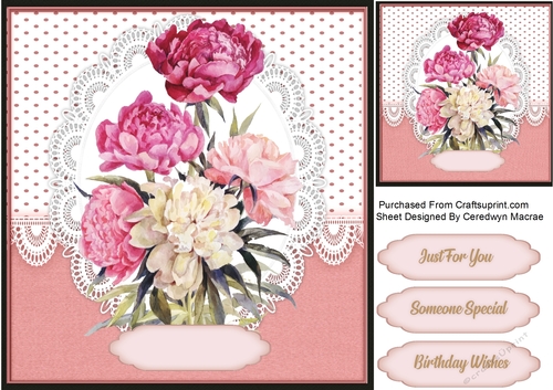 Beautiful Mixed Roses oh lace 