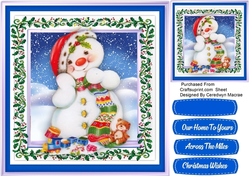Gorgeous Christmas Snowman 