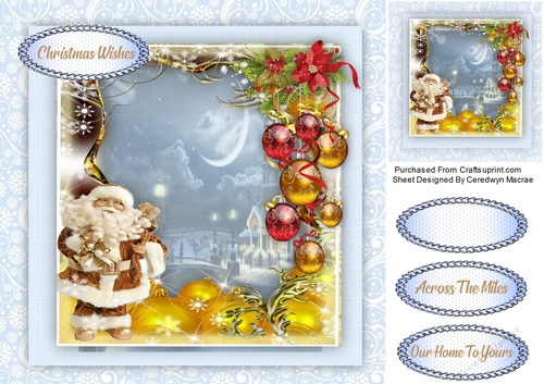 Santa and the Christmas Bubles
