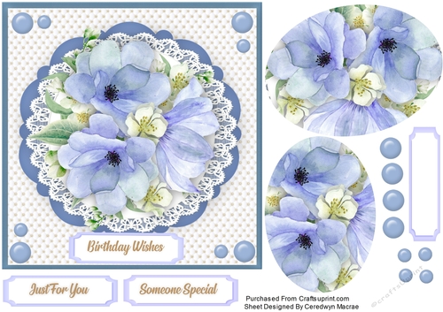 Beautifu Blue Blush 