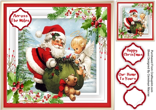 Santa and the Angel